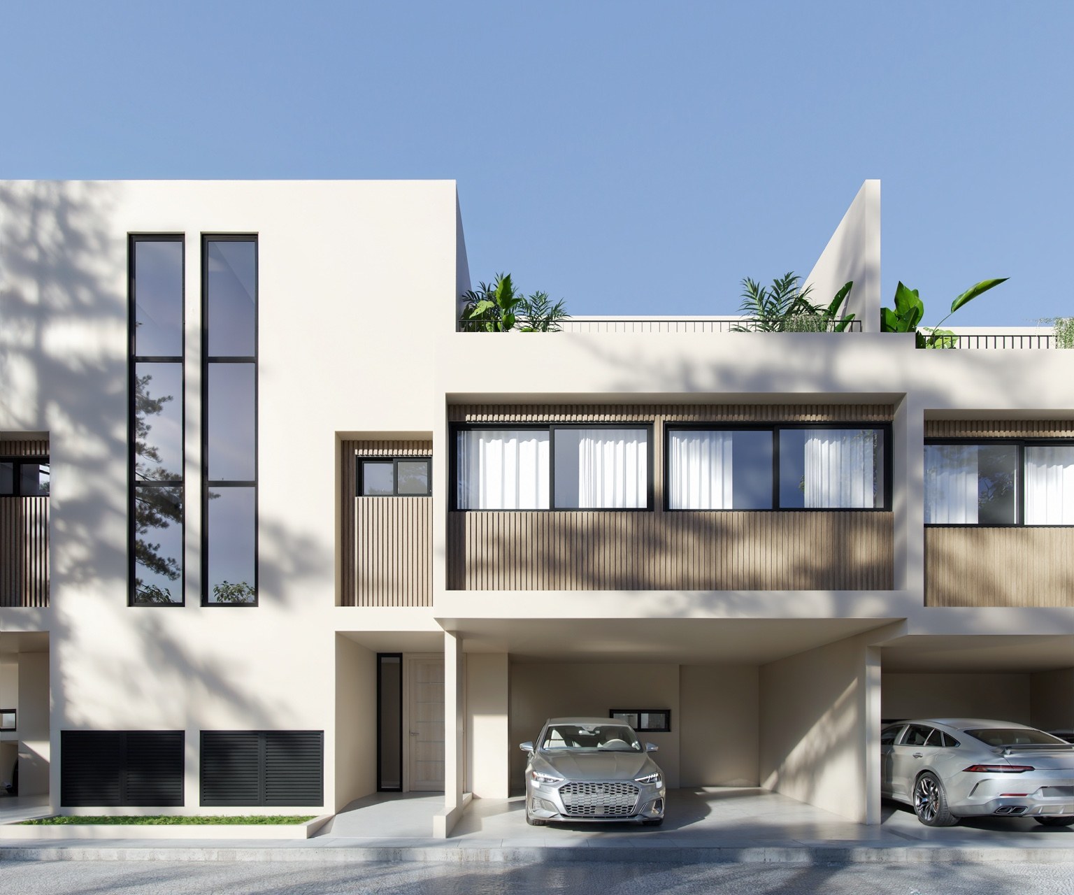 Vista frontal Casa Camargo